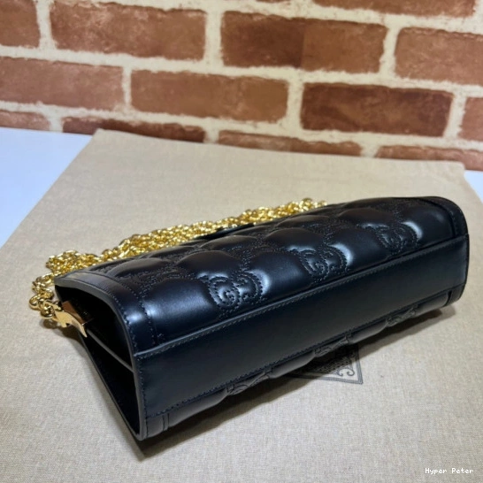 Hyper Peter bag GG leather shoulder GUCCI matelassé 0710